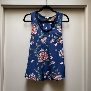Joie floral silk top